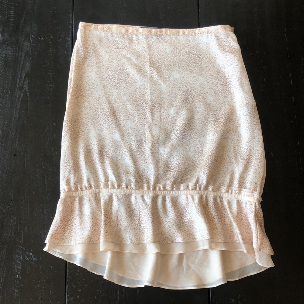 John Varvatos Runway 100% Silk Skirt